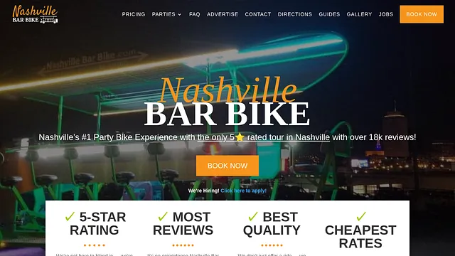 Nashville Bar Bike