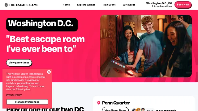The Escape Game DC (Penn Quarter)