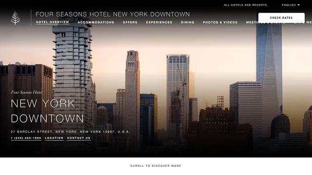 Four Seasons Hotel New York Downtown