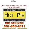 Hot Pie Pizza