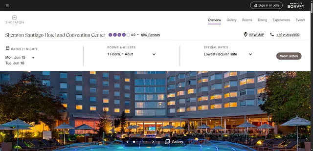 Sheraton Santiago Hotel and Convention Center