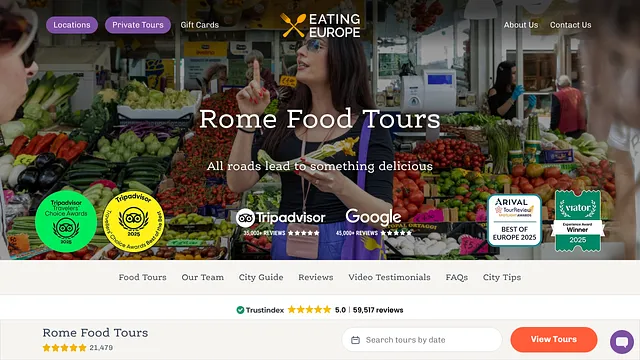 Eating Europe Food Tours Rome